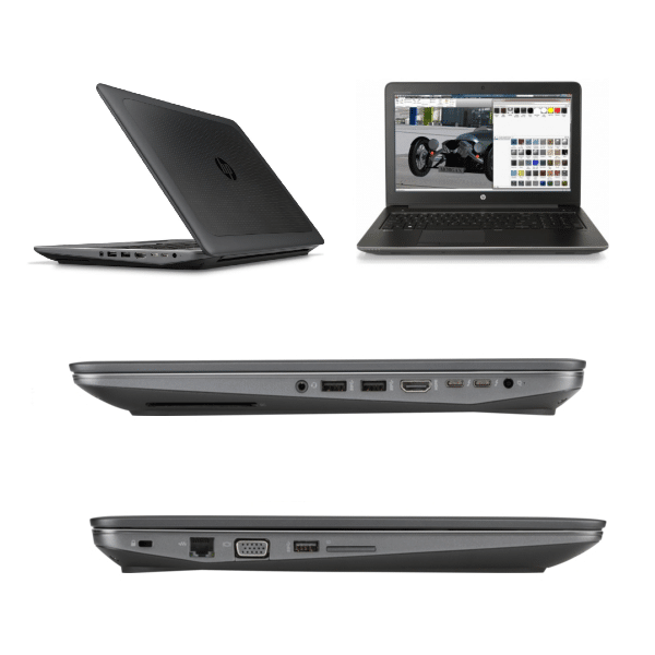 لپتاپ HP مدل ZBOOK 15 G3 (INTEL CORE I7 7820HQ 16GB+256GB+2GB NVIDIA M1000M) - Image 4