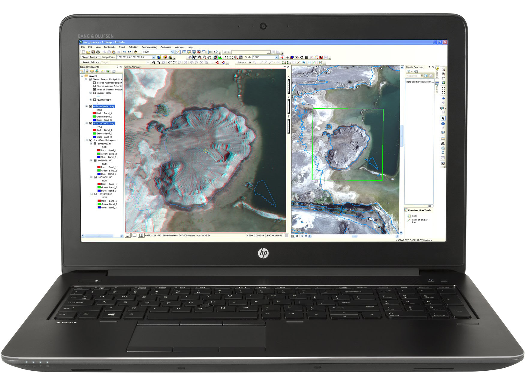 لپتاپ HP مدل ZBOOK 15 G3 (INTEL CORE I7 7820HQ 16GB+256GB+2GB NVIDIA M1000M) - Image 3