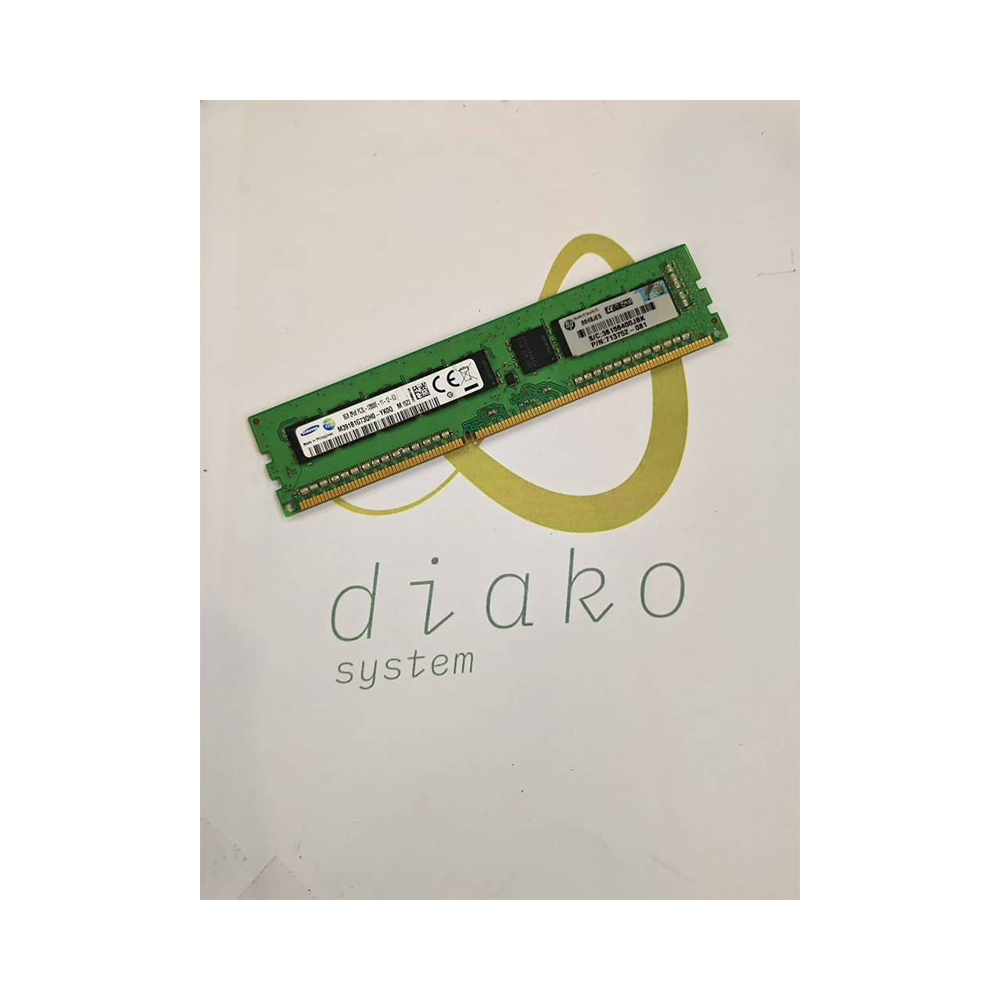 رم سرور برند HP مدل PC3L-12800E ظرفیت 8 گیگابایت